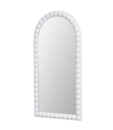 Miroir mural en polypropylène blanc 42x3.5x80cm