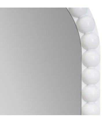 Miroir mural en polypropylène blanc 42x3.5x80cm