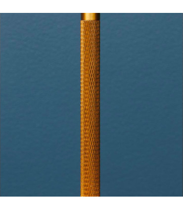 Lampe à poser LED sans fil en métal doré 28x13x13cm
