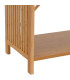 Étagère 4 plateaux bambou 63x30x120cm