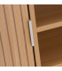 TV Stand White  Wood and white 2 Doors