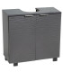 Under Skin Bathroom Cabinet White