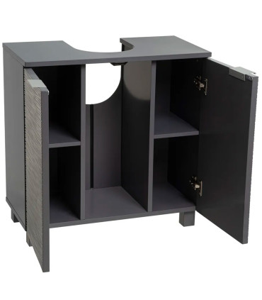 Under Skin Bathroom Cabinet White