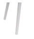 Table de chevet 1 tiroir bois blanc 45x35x59cm