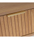 Nightstand Wood 1 Drawer white 45x35x59cm