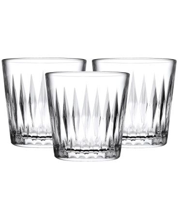 Set de 3 verres à whisky 30cl