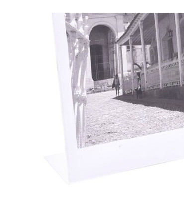 Photo Frame gold metal and glass 20.8x15.5x1cm