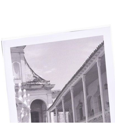 Photo Frame gold metal and glass 20.8x15.5x1cm