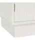 Meuble salle de bain sous lavabo en bois blanc 60x30x60cm