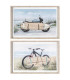 Set of 2 wall frames - 60x2.5x80cm