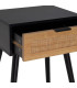 Nightstand Wood 1 Drawer 45x34x59cm