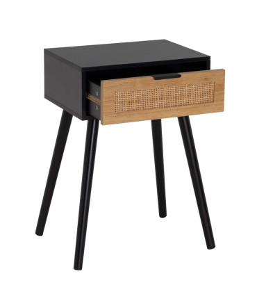 Nightstand Wood 1 Drawer 45x34x59cm
