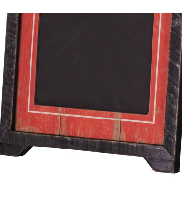 Chevalet de table ardoise 'aujourd'hui' 23x21.5x33.5cm