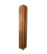Porte-bouteilles mural bois 17 bouteilles 26x14x136.5cm