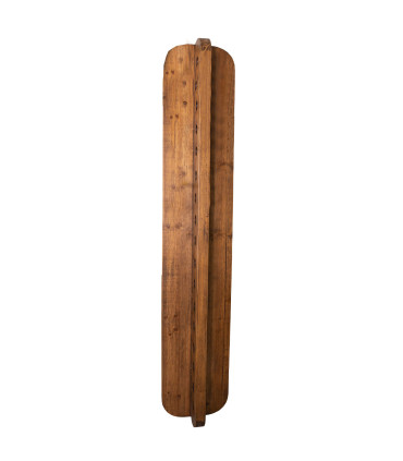 Porte-bouteilles mural bois 17 bouteilles 26x14x136.5cm