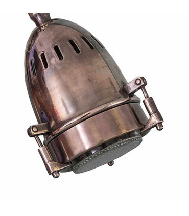 Wall Lamp red metal moto
