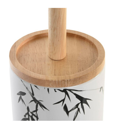 Toilet Brush black resine 10x6x40cm