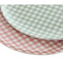 Tropical porcelain plate 27x27x2cm
