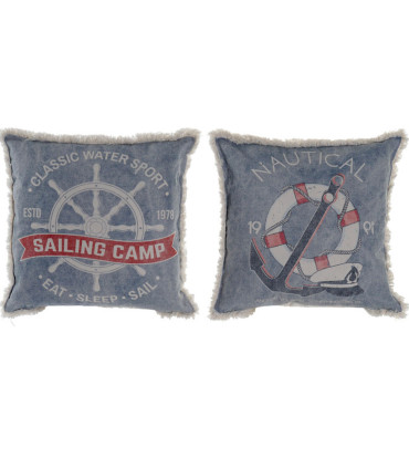 Set of 2 Cushions 45x45x10cm