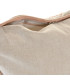 Taie d'oreiller carré brodé rose 50x50x1cm