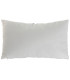 Coussin coton gris et bleu 50x10x30cm