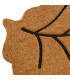 Paillasson coco feuille 75x45x1.5cm