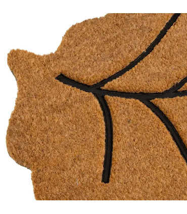 Paillasson coco feuille 75x45x1.5cm