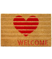 Paillasson coco coeur love 60x40x1.5cm