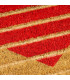 Paillasson coco coeur love 60x40x1.5cm