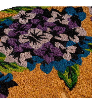 Paillasson coco lavandes home 60x40x1.5cm