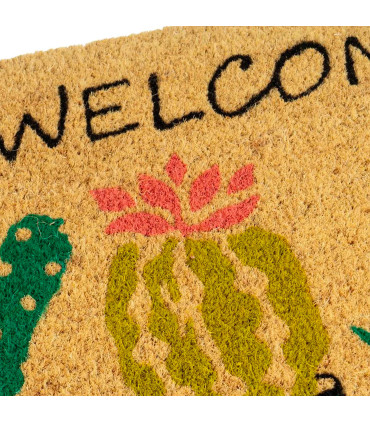 Paillasson coco cactus 60x40x1.5cm