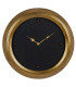 Wall Clock gold Metal - 60x60x8cm