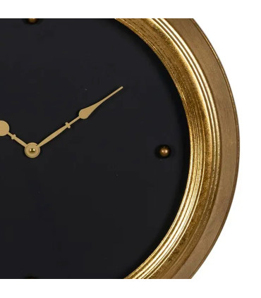 Wall Clock gold Metal - 60x60x8cm