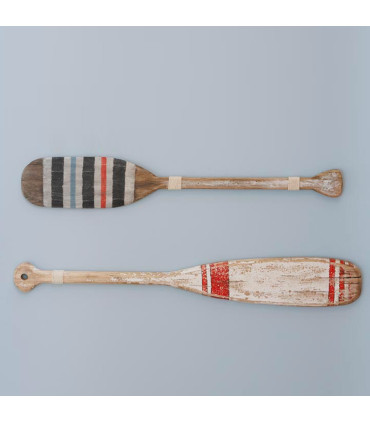 Wood Decorative Oar 100x2x14cm