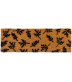 Paillasson coco long étroit acacia 75x25x1.5cm
