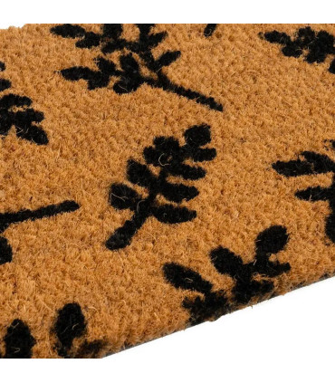 Paillasson coco long étroit acacia 75x25x1.5cm