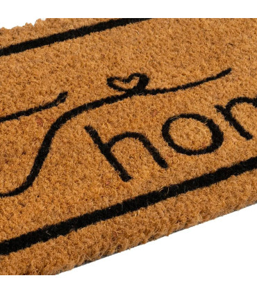 Paillasson coco long étroit Home sweet home 75x25x1.5cm