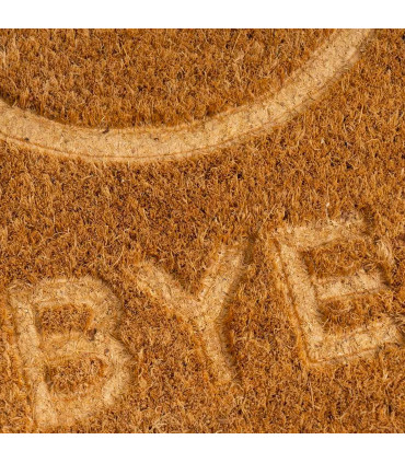 Paillasson coco Hello et Bye 60x40x1.5cm