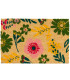 Coco Doormat welcome flowers 60x40x1.5cm