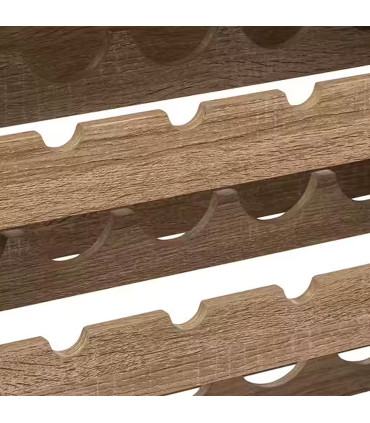Bottles Rack bamboo 32 bottles 45x24x89cm