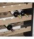 Bottles Rack bamboo 32 bottles 45x24x89cm