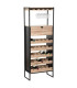Bottles Rack bamboo 32 bottles 45x24x89cm