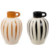 Decorative Vase white porcelain 10x10x18cm