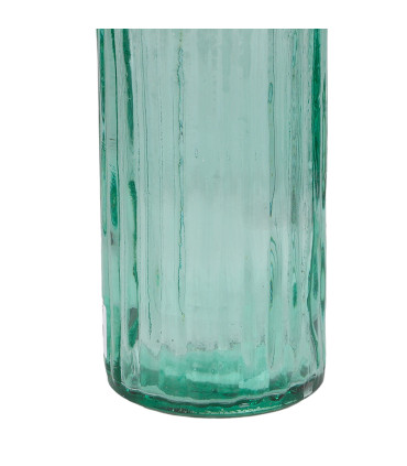 Round Recycled Glass Vase 15x15x25cm