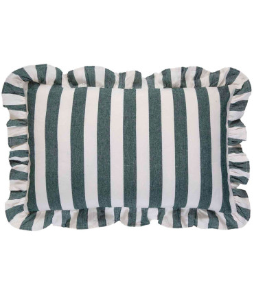 Green cushion 43x43cm