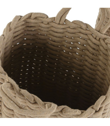 Set of 2 Baskets Seagrass 45x45x57cm