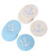 Set of 8 Coasters MDF wood