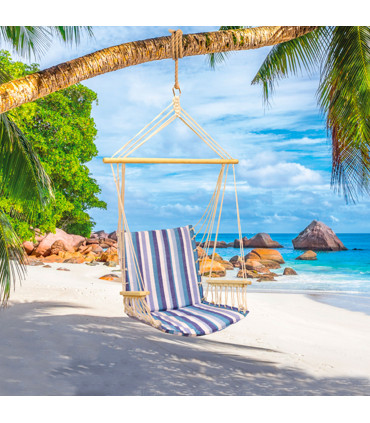 Hammock Chair Nature Cotton - 70x101.5x95.5cm