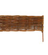 Bordure de jardin en saule tressé 100x35cm