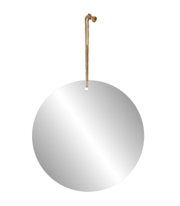Round Mirror Gold Metal 60cm